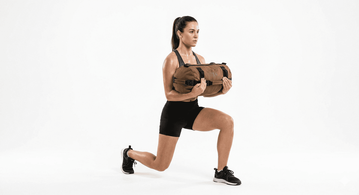 Sandbag Lunges