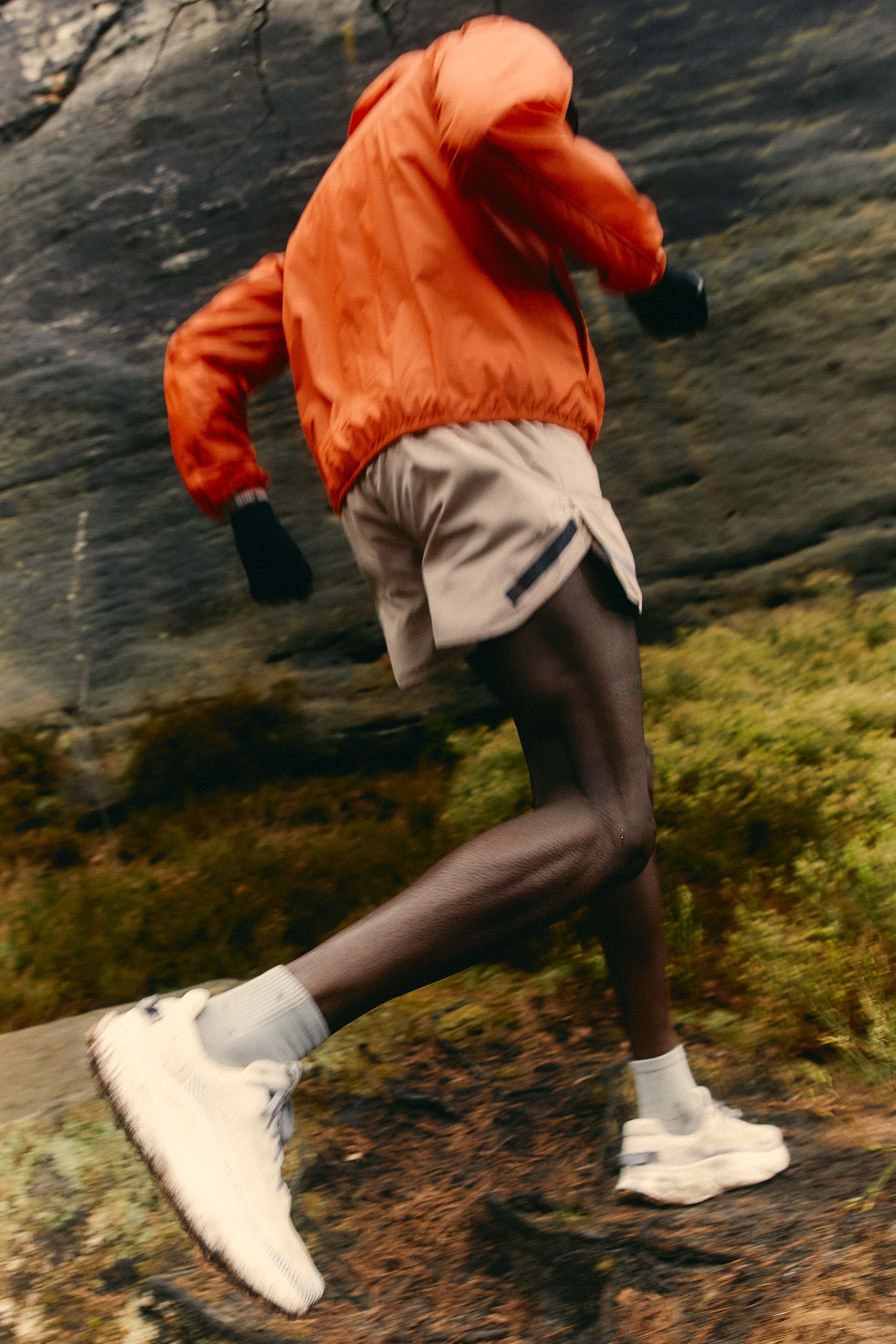 Runner tracking wellness metrics