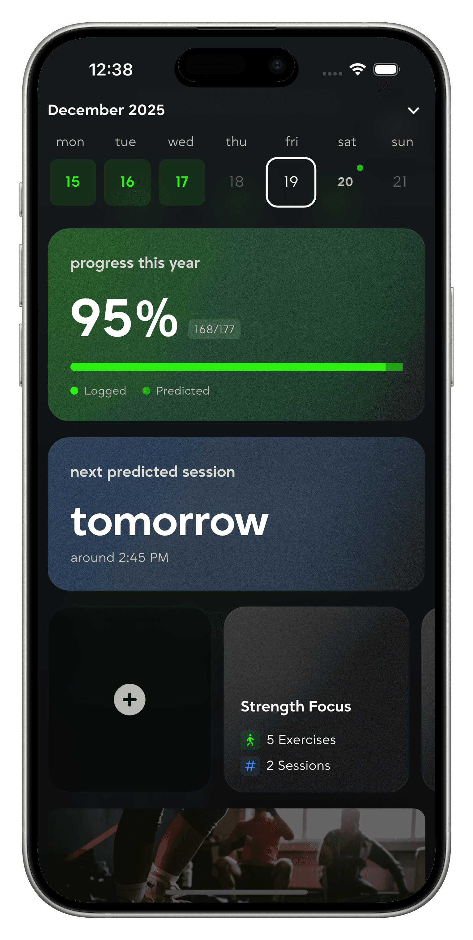Compete against yourself visual